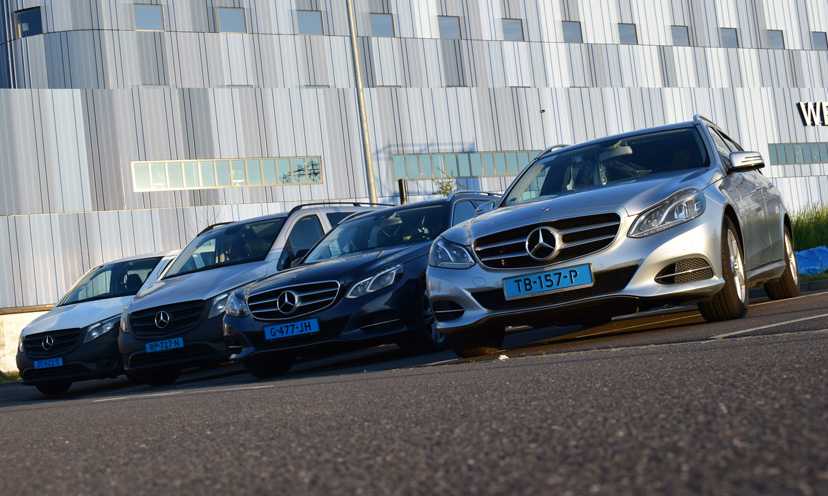 Mercedes-Benz E-Klasse taxi's van SittardTaxi